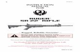 RUGER SR 22 RIFLE - ruger-docs.s3. · PDF file“A los niños los atraen las armas de fuego y las pueden hacer funcionar. Ellos pueden causarses lesions graves y la muerte. Evite que