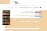 DIRECTORATE GENERAL FOR INTERNAL POLICIES · PDF filedirectorate general for internal policies policy department c: citizens' rights and constitutional affairs legal affairs unfair
