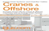 Cranes & Offshore - igus.co.uk · PDF fileGrab cranes and STS crane applications with 984 ft/min in ... systems on three of its ship-to-shore cranes. ... Ship-unloader Crane Travel