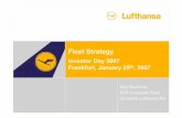 Investor Day 2007 Frankfurt, January 25 , 2007 · PDF fileInvestor Day 2007 Frankfurt, January 25th, 2007 Nico Buchholz SVP Corporate Fleet ... Laser beam welding Maintenance cost