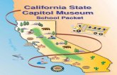 California State Capitol · PDF fileState Capitol Museum - California State Parks 1 Student Workbook for the California State Capitol Museum History, Politics, and Government in Action