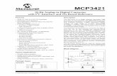 18-Bit ADC with I2C Interface and Onboard · PDF file© 2009 Microchip Technology Inc. DS22003E-page 1 MCP3421 Features • 18-bit ΔΣ ADC in a SOT-23-6 package • Differential Input