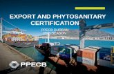 EXPORT AND PHYTOSANITARY CERTIFICATION - · PDF fileC LIENTS ON THE AUDIT SYSTEM Dear Valued Client For all clients on the PPECB export certification audit system , the audit system