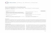Aryl substitution of pentacenes - Beilstein-Institut · PDF fileAryl substitution of pentacenes ... of pentacenequinone, ... The synthesis of arylpentacenes was developed based on
