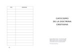 CATECISMO DE LA DOCTRINA - iglesiaderamonete.com primera comunion.pdf · Credo niceno-constantinopolitano .....………… 7 Los ... hágase tu voluntad, en la tierra como en el
