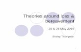 Theories around loss & of Loss bereavement.pdf · PDF fileGrief is a unique experience and theories of grief & bereavement can help healthcare professionals understand how people