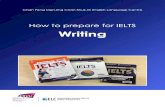 How to prepare for IELTS · PDF fileHow to prepare for IELTS Writing 1 Contents Page Details of the writing test 2 Task 1 4 Bar and line graphs, pie charts & tables 4 Process or flow