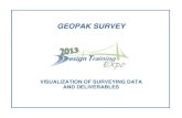 GEOPAK SURVEY - Florida Department of · PDF fileGEOPAK SMD Since the summer of 2010 FDOT has included a location surveyyg ying SMD file for use with GEOPAK Survey. The SMD files allows