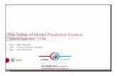 The Value of Model Predictive Control - Rockwell Automation · PDF fileThe Value of Model Predictive Control Industrial Applications – CT505 ... New Plant Capital Investment 700