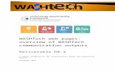 Contents  Web viewThe Water, Sanitation and Hygiene Technologies (WASHTech) is a three-year action research initiative that aims to facilitate cost-effective investments in
