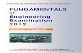 FUNDAMENTALS Engineering Examination · PDF fileductility and brittle fracture; time-dependent properties; creep, ... Basic metallurgy, mechanical properties and applications, welding