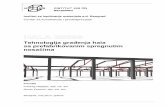 Tehnologija građenja hala sa prefabrikovanim spregnutim ... IMS99.pdf · pojas je od betona, ... visine stuba 9 m i za halu osnove 18 x 60 m i visine stuba 6 m. Strana 8 od 11 ...