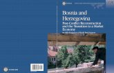 THE WORLD BANKlnweb18.worldbank.org/oed/oeddoclib.nsf/DocUNIDViewForJavaSearc… · Bosnia and Herzegovina Post-Conflict Reconstruction and the Transition to a Market Economy An OED