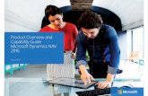NAV 2016 - Product Overview and Capability Guide · PDF fileProduct Overview and Capability Guide Microsoft Dynamics NAV 2016 October, 2015. ... Microsoft Dynamics NAV comes with a