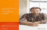 Licensing Guide - Global Microsoft Dynamics and Azure · PDF fileMicrosoft Dynamics NAV 2015 Licensing Guide | October 2014 Page 2 Using This Guide Use this guide to improve your understanding