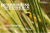 ISSN 2088-4885 ODIVERSITAS N D O N E S I A - rufford.org Indonesia Daftar Isi... · Bhinneka Flora Fauna Nusantara ODIVERSITAS N D O N E S I A B ISSN 2088-4885 FOBI Dari Angka ke