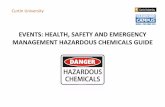 EVENTS: HEALTH, SAFETY AND EMERGENCY MANAGEMENT HAZARDOUS CHEMICALS GUIDE · PDF fileEVENTS: HEALTH, SAFETY AND EMERGENCY MANAGEMENT HAZARDOUS CHEMICALS GUIDE . Curtin University .