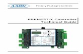 PREHEAT-X Controller Technical Guide - Orion Controls Controls Technical... · PREHEAT-X Technical Guide WIRING 5 Important Wiring Considerations Important Wiring Considerations Please