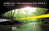 India Inc - Companies Act 2013 - EY · PDF file4 India Inc- Companies Act 2013 I Accounting 1. Financial year .....2 2. National Financial Reporting Authority