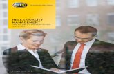 HELLA QuALity · PDF fileHELLA QuALity MAnAgEMEnt Guidelines for suppliers ... 6 3.2 QuALity pLAnning And coopErAtion ... additional requirements can be defined according to Vda Volume
