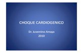 CHOQUE CARDIOGENICO - Cardiología Clínica El …cardiologiaclinicaelsalvador.com/wp-content/uploads/2012/03/cardio... · CHOQUE CARDIOGENICO • Definición etiológica – Síndrome