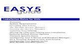 Installation Notes for Unix - MSC Software Corporationweb.mscsoftware.com/.../documentation/EASY5_2004_unix_install.pdf · Installation Notes 3 Introduction These notes describe how