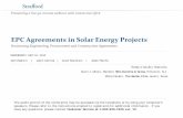 Structuring Engineering, Procurement and Construction ...media.straffordpub.com/products/epc-agreements-in-solar-energy... · EPC Agreements in Solar Energy Projects Structuring Engineering,