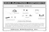 BASIC ELECTRONIC COMPONENTS - · PDF fileIt is the intention of this course to teach the fundamental operation of basic electronic components by comparison to drawings of equivalent