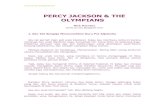 Percy Jackson and the Olympians · PDF fileAnak-anak berjalan pergi, ... aku sepintar anak lain, meskipun aku mengidap penyakit disleksia dan gangguan pemusatan perhatian dan hiperaktivitas