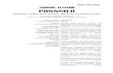 ISSN 1907-3046 JURNAL ILMIAH PANNMEDpannmed.poltekkes-medan.ac.id/files/2014/PANNMED... · Pengaruh Waktu Kontak Air Payau dalam Saringan ... Uji Efektivitas Ekstrak Etanol Rimpang