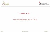 Tipos de Objeto en PL/SQL - v-espino.comchema/daw1/tutoriales/oracle/OracleObjetos.pdf · Oracle incorpora estas mejoras desde la versión 8i