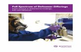 Full Spectrum of Defoamer Offerings - Specialty Additivesspecialty-additives.evonik.com/product/specialty-additives... · Full Spectrum of Defoamer Offerings ... siloxane deaerators