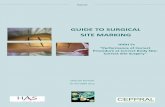 guide to surgical site marking v1 - has-sante.fr - Accueil · PDF file1 de Vries et al (Preven'on of Surgical Malprac'ce Claims by a Surgical Safety Checklist – de Vries, Annals