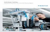 Fluid Power Training - festo.com · PDF filedealing with hydraulics and pneumatics ... • The Global Project Solutions team plans, designs, and equips complete, turnkey environments