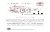 ANIMAL SCIENCE - Cornell University .ANIMAL SCIENCE COURSE PLANNING Animal Science major offers an opportunity to apply animal biology, physiology, biochemistry, molecular biology