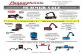 FAX 324 ---------- summer · PDF fileoptional spoolmate 200 # 907405 $1675 package w/spoolmate 200 # 951177 $2469 millermatic 252 welds up to 1/2" steel, 1/2" aluminum with optional