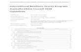International Relations Grants Program: Australia-China ...dfat.gov.au/.../australia-china-council-grant-guidelines.docx  · Web viewInternational Relations Grants Program: Australia-China
