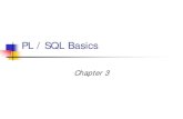 PL / SQL Basics - Drexel University - Home | · PDF file2 PL / SQL Basics PL / SQL block Lexical units Variable declarations PL / SQL types Expressions and operators PL / SQL control
