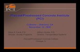 Precast/Prestressed Concrete Institute (PCI)precastconcretepavement.org/TechnologyPresentations... · of high-quality precast and prestressed concrete ... precast concrete products