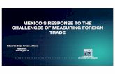 MEXICO'S RESPONSE TO THE CHALLENGES OF MEASURING FOREIGN TRADE · PDF fileIESC( IESAP( EEST(Society State UE( UE ... MEXICO'S RESPONSE TO THE CHALLENGES OF MEASURING FOREIGN TRADE