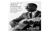Legends of Jazz Guitar - Marcel Karreman - · PDF fileLegends of Jazz Guitar Volume One featuring Wes Montgomery Barney Kessel Herb Ellis Joe Pass Plus Bonus tracks Wes Montgomery