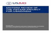 MIDTERM REVIEW OF THE VISTAAR PROJECT FOR USAID/INDIAghpro.dexisonline.com/sites/default/files/resources/legacy/sites... · MIDTERM REVIEW OF THE VISTAAR PROJECT ... cases there was