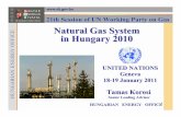 Hungarian Gas 2010 UN WPG 19 Jan  · PDF fileTamas Korosi Senior Leading Advisor HUNGARIAN ENERGY OFFICE HUNGARIAN ENERGY OFFICE ... Hungarian Gas 2010 UN WPG 19 Jan 2011.ppt