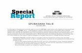 EPCRA/SARA Title III - Asphalt Pavementstore.asphaltpavement.org/pdfs/sr-188_revised.pdf · EPCRA/SARA Title III December 2001 ... such substances in excess of the substance’s TPQ,