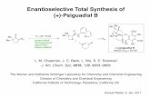 EnantioselectiveTotal Synthesis of (+)-PsiguadialB · PDF fileSarah E. Reisman 2 1997-2001 B.A. ConneticutCollege, New London, CT Supervisor: Prof. TimoV. Ovsaka 2001-2006 Ph.DYale