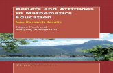 Beliefs and Attitudes in Beliefs and Attitudes · PDF file11,379 mm Beliefs and Attitudes in Mathematics Education New Research Results Jürgen Maaß University of Linz, Austria and