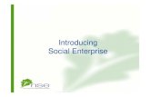 Introducing Social Enterprise - TypePadrefugeecouncil.typepad.com/files/introducing-social-enterprise... · Introducing Social Enterprise. Overview • What is a social enterprise?