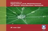 Introduction to Operation and Maintenance of Water ... Hub Documents/Research... · PDF fileINTRODUCTION TO OPERATION AND MAINTENANCE OF WATER DISTRIBUTION ... Operation and Maintenance