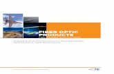 FIBER OPTIC PRODUCTS - Electronic Components .and maintenance. Fiber Optic Products AEROSPACE, ... AEROSPACE, DEFENSE MARINE /// FIBER OPTICS PAGE 7 Fiber Optic Products