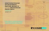 Enterprise Phishing Resiliency and Defense Report 2017 · PDF fileOur first report, the 2015 Enterprise ... Emails with seemingly legitimate attachments, in diverse formats, but which